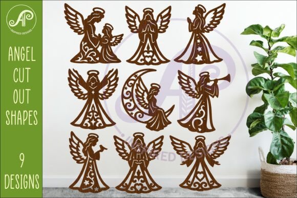 Create Beautiful Spiritual & Memorial Projects with Angel Silhouettes
