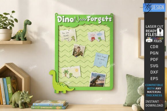 Felt Notes & Photo Organizer Laser Cut