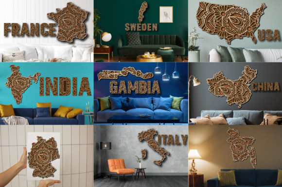 Global Design Unlocked: Personalized 100 Countries Map