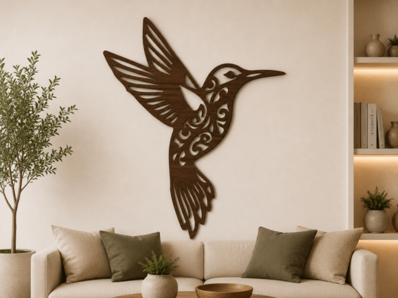 Hummingbird Wall Decor SVG Laser Cut: Elevate Your Crafting Projects