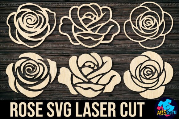 Rose SVG Laser Cut: Elegant Floral Designs for Your Projects